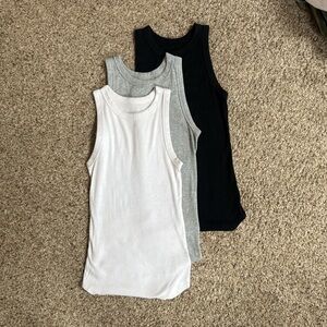 a new day Women's Tank Tops - Black, Gray, and White